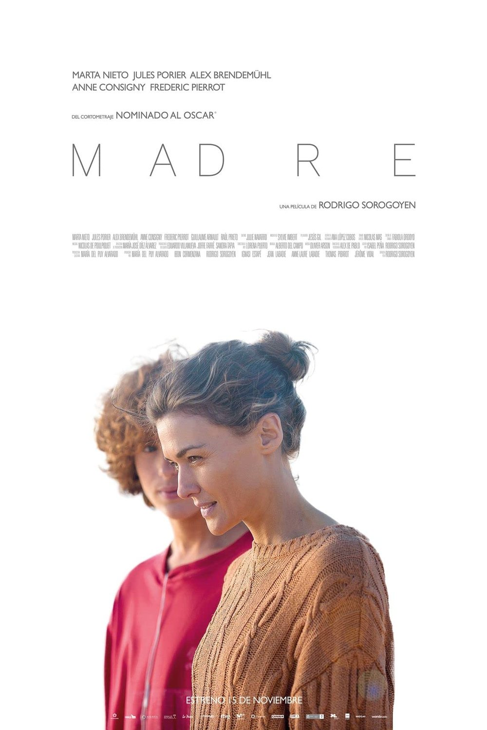 L'affiche originale du film Madre en espagnol