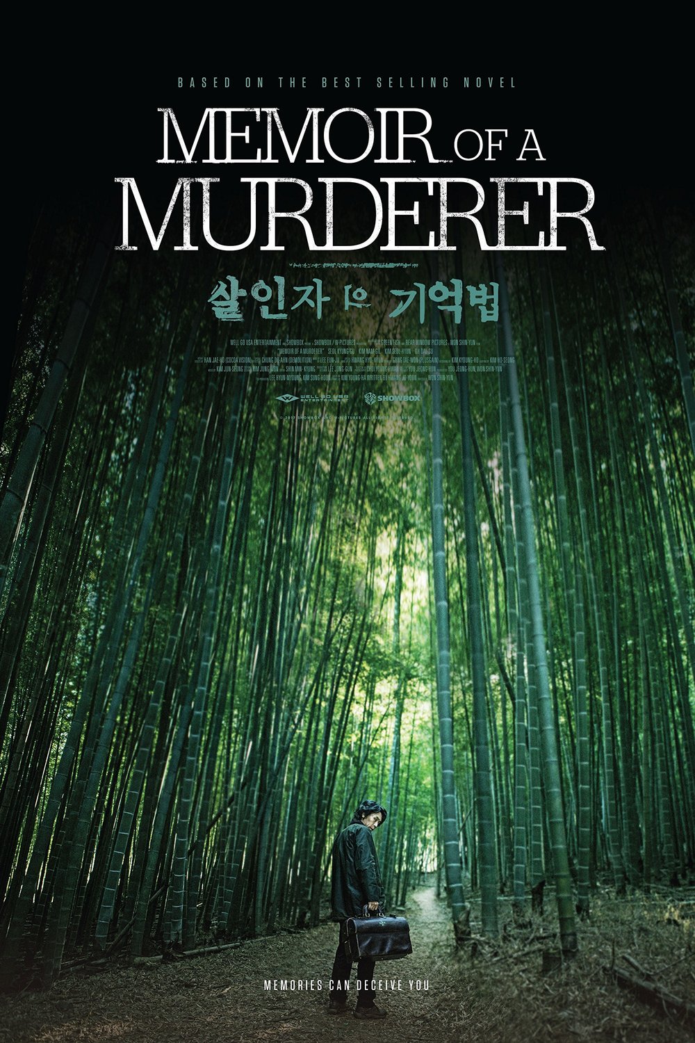 Korean poster of the movie Memoir of a Murderer