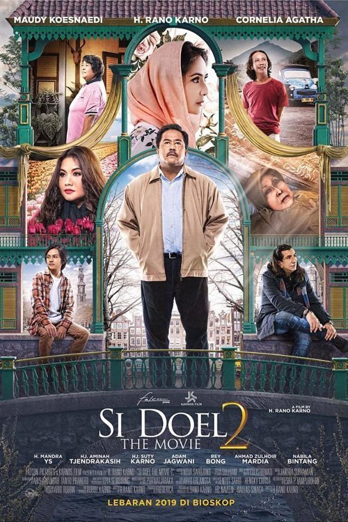 L'affiche originale du film Si Doel the Movie 2 en Indonésien