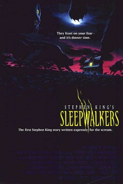 L'affiche du film Sleepwalkers