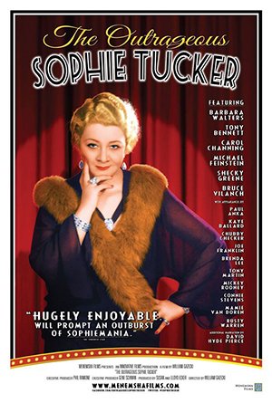 L'affiche du film The Outrageous Sophie Tucker