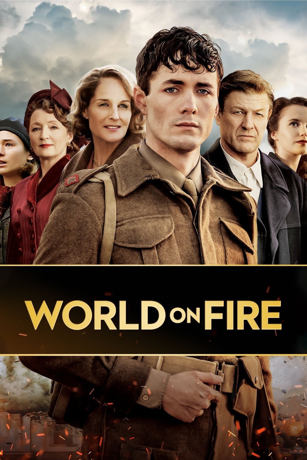 L'affiche du film Un monde en feu