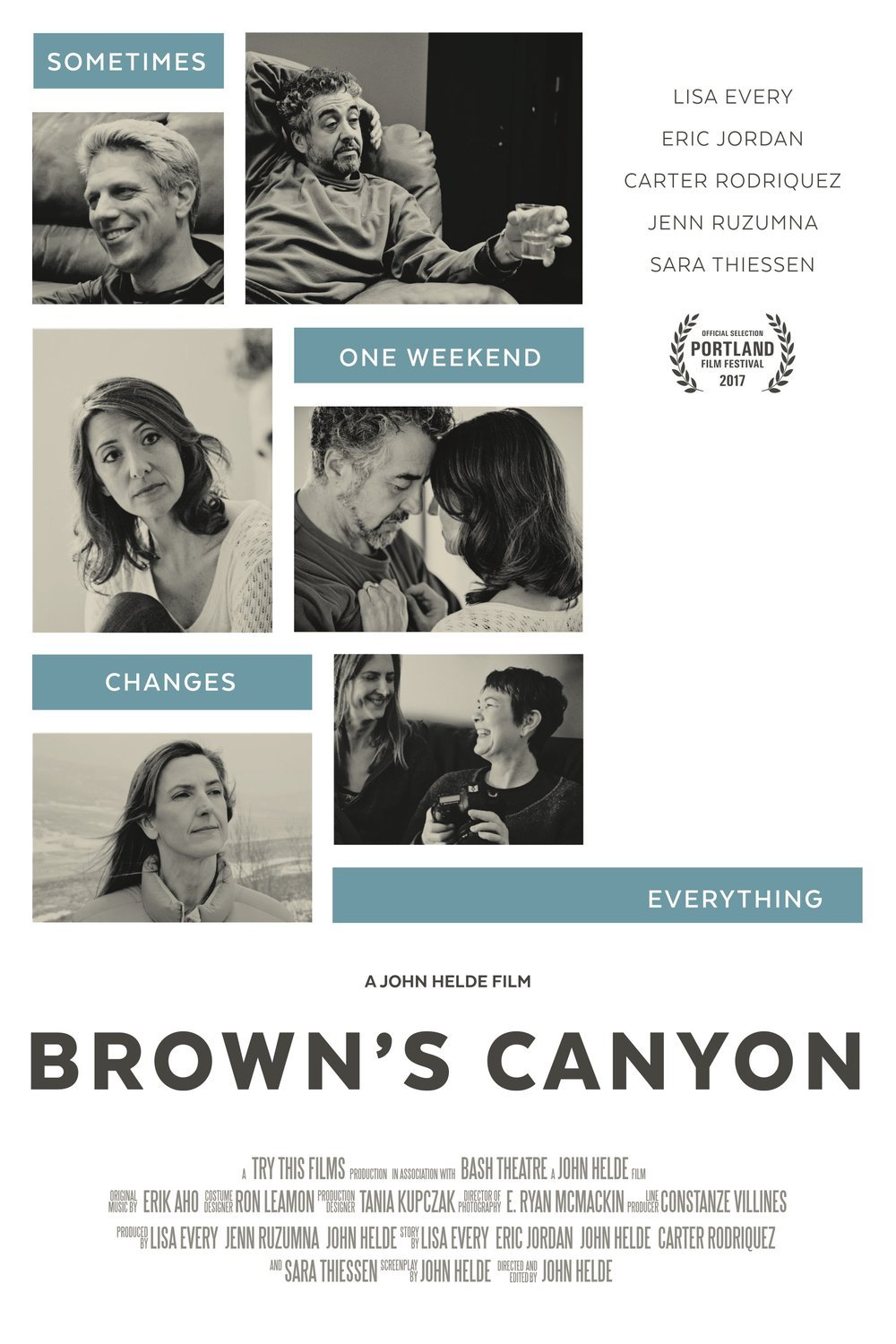 L'affiche du film Brown's Canyon
