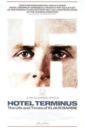L'affiche du film Hotel Terminus: Klaus Barbie, sa vie et son temps