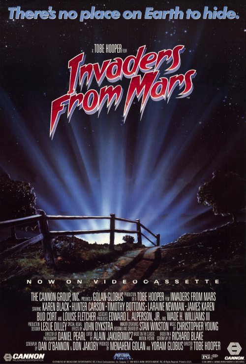 L'affiche du film Invaders from Mars