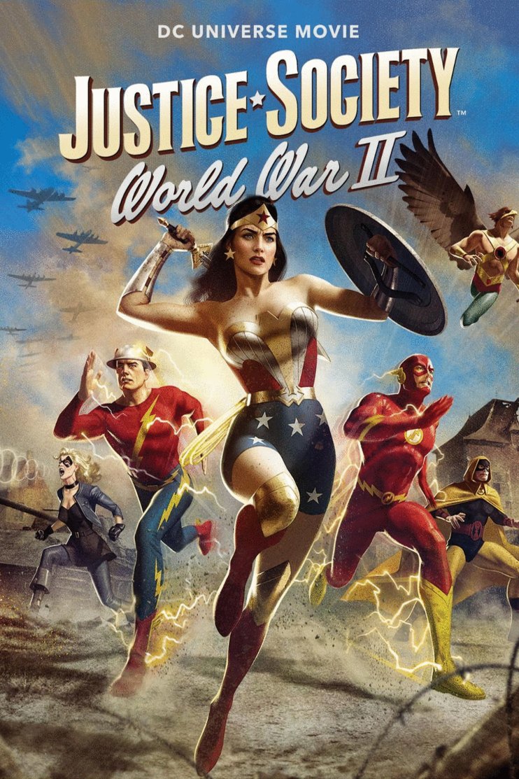 L'affiche du film Justice Society: World War II