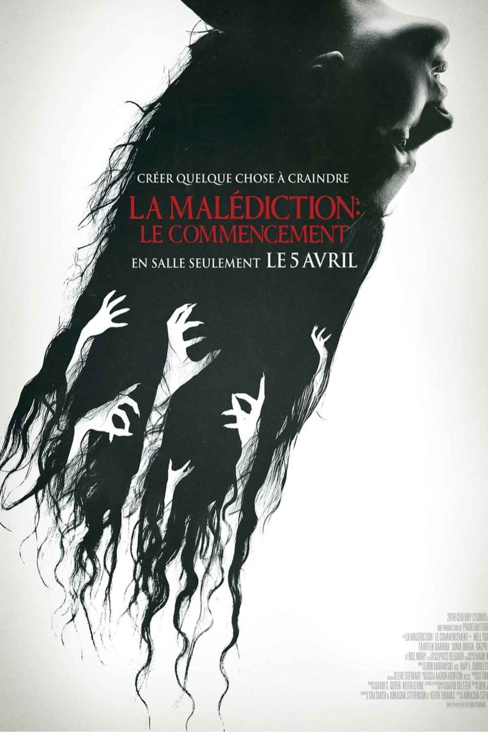 L'affiche du film La malédiction: Le commencement