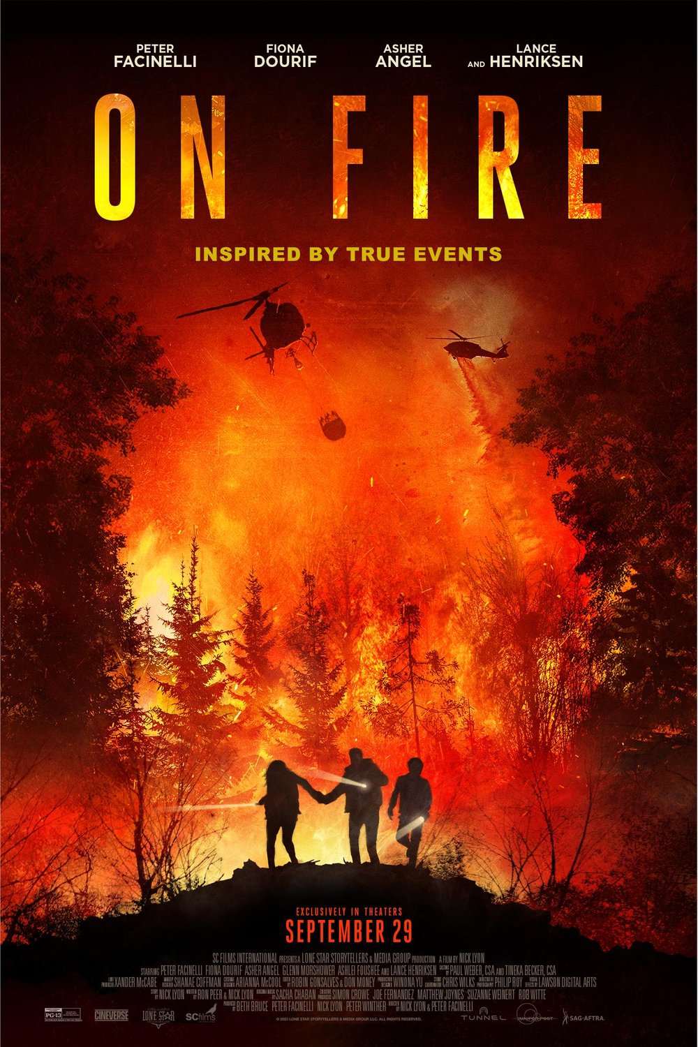 L'affiche du film On Fire