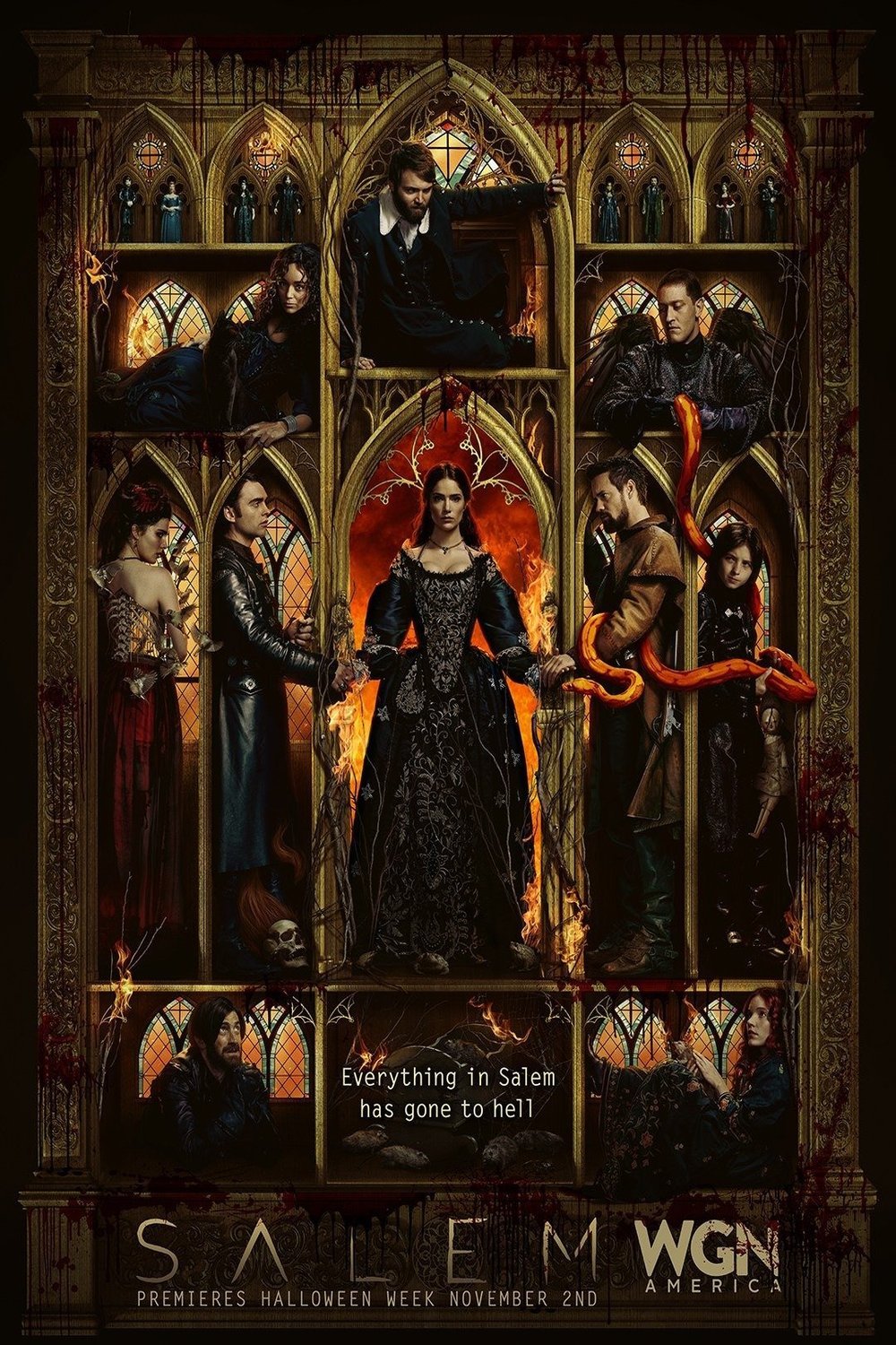 L'affiche du film Salem