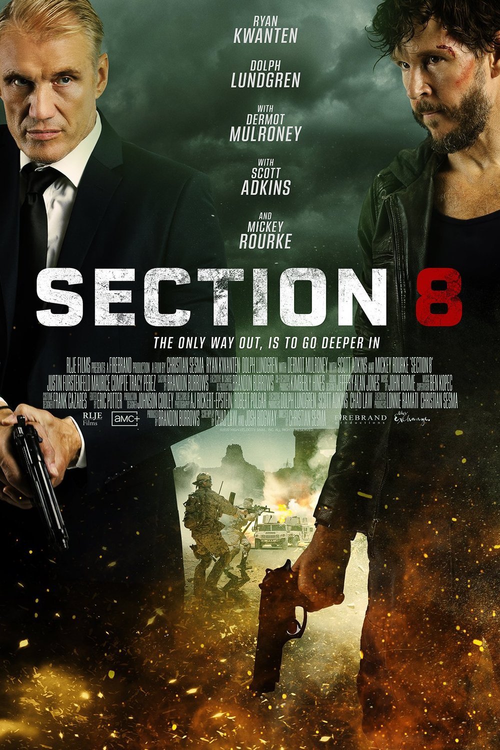 L'affiche du film Section Eight