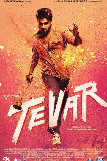 L'affiche originale du film Tevar en Hindi
