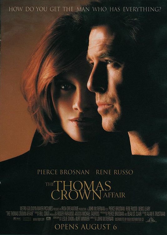 L'affiche du film L'Affaire Thomas Crown