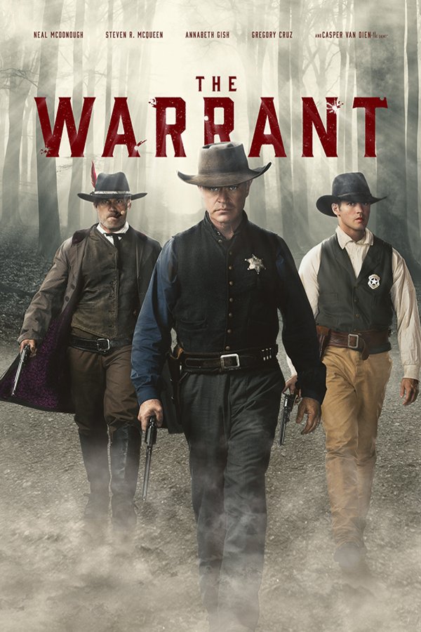 L'affiche du film The Warrant
