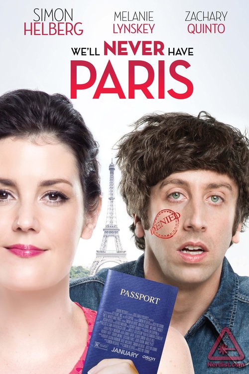 L'affiche du film We'll Never Have Paris