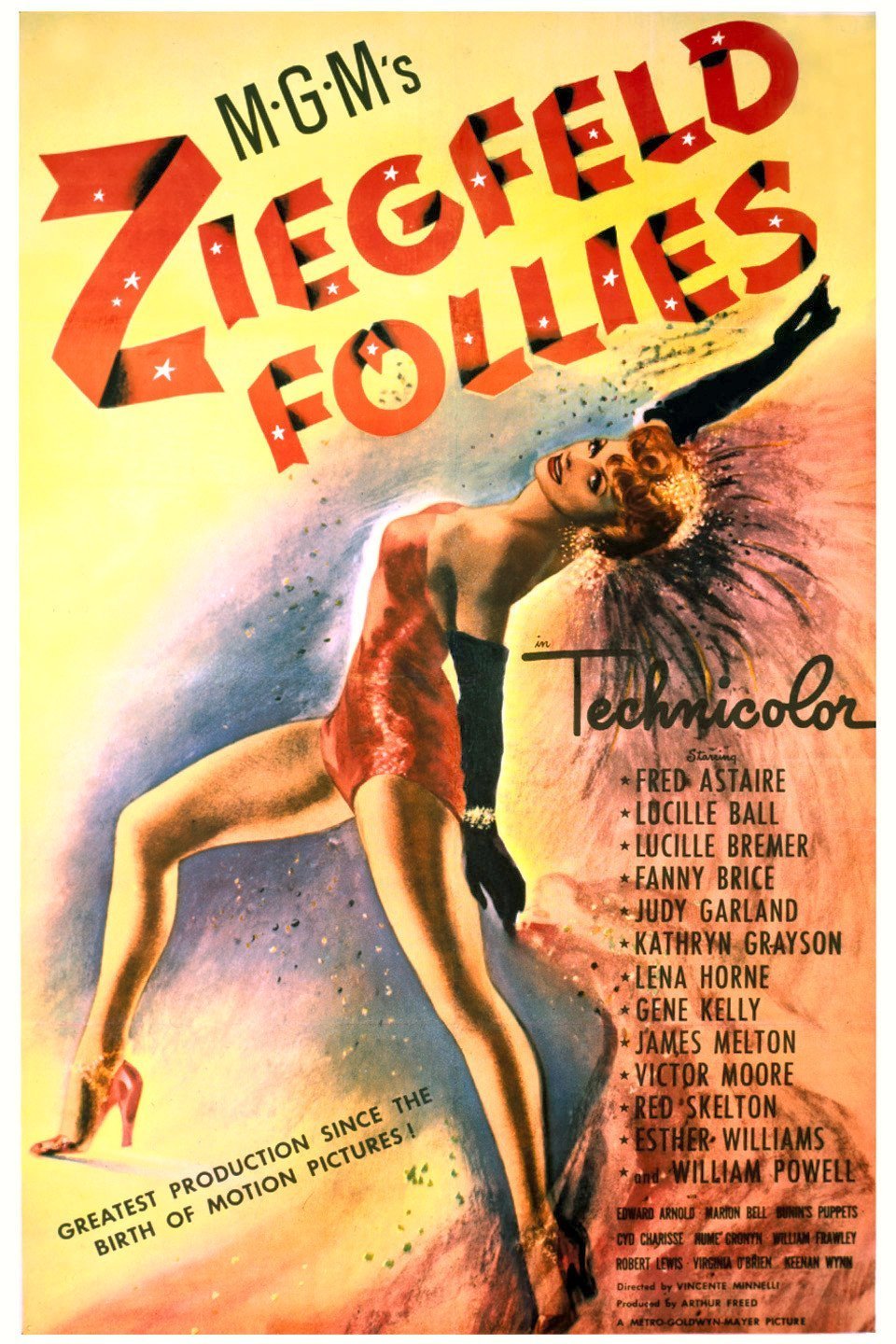 L'affiche du film Ziegfeld Follies