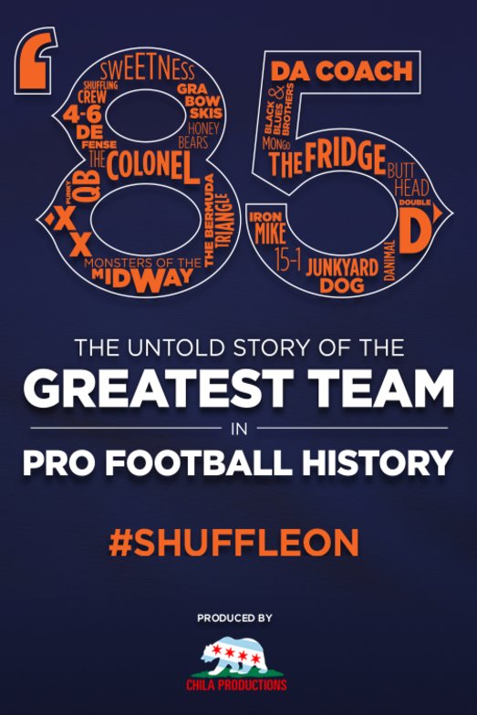 L'affiche du film '85: The Greatest Team in Pro Football History