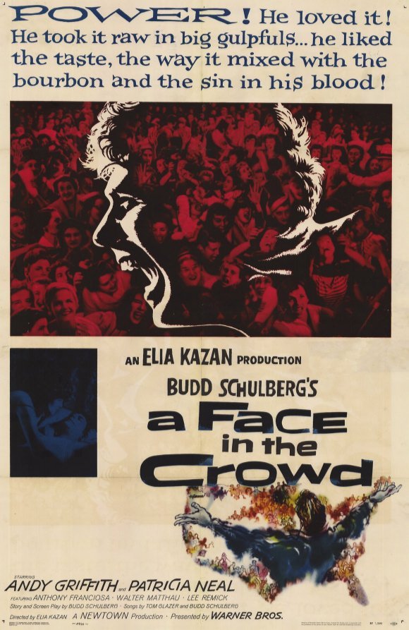 L'affiche du film Budd Schulberg's A Face in the Crowd