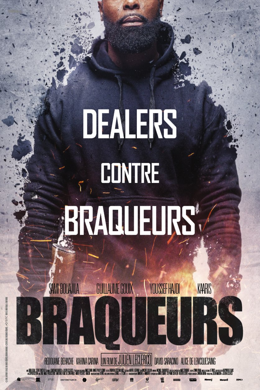 French poster of the movie Braqueurs