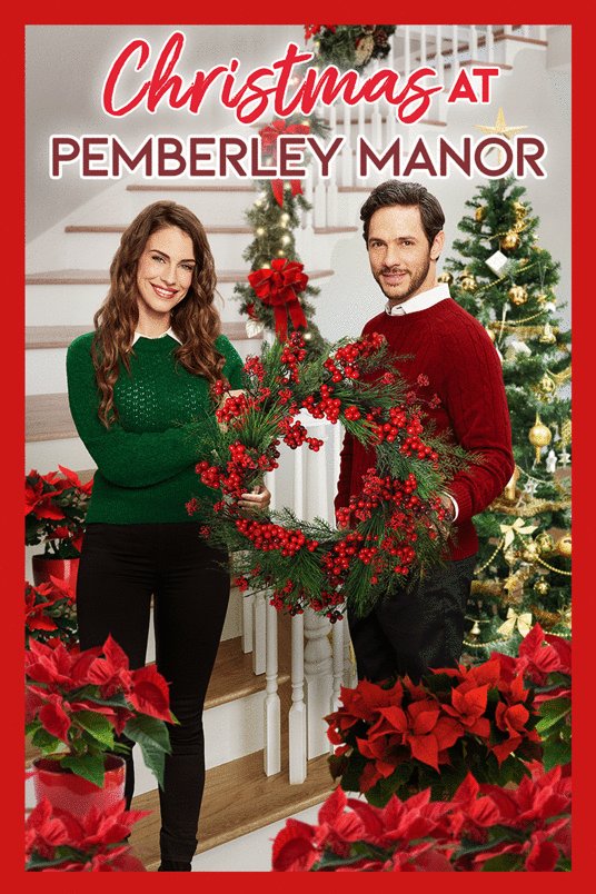 L'affiche du film Christmas at Pemberley Manor
