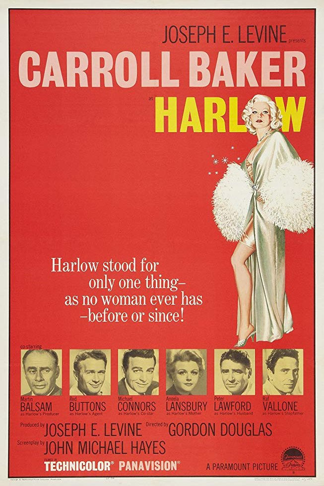 L'affiche du film Harlow