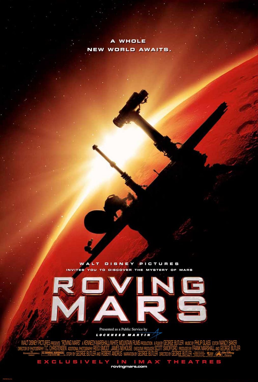 L'affiche du film Roving Mars