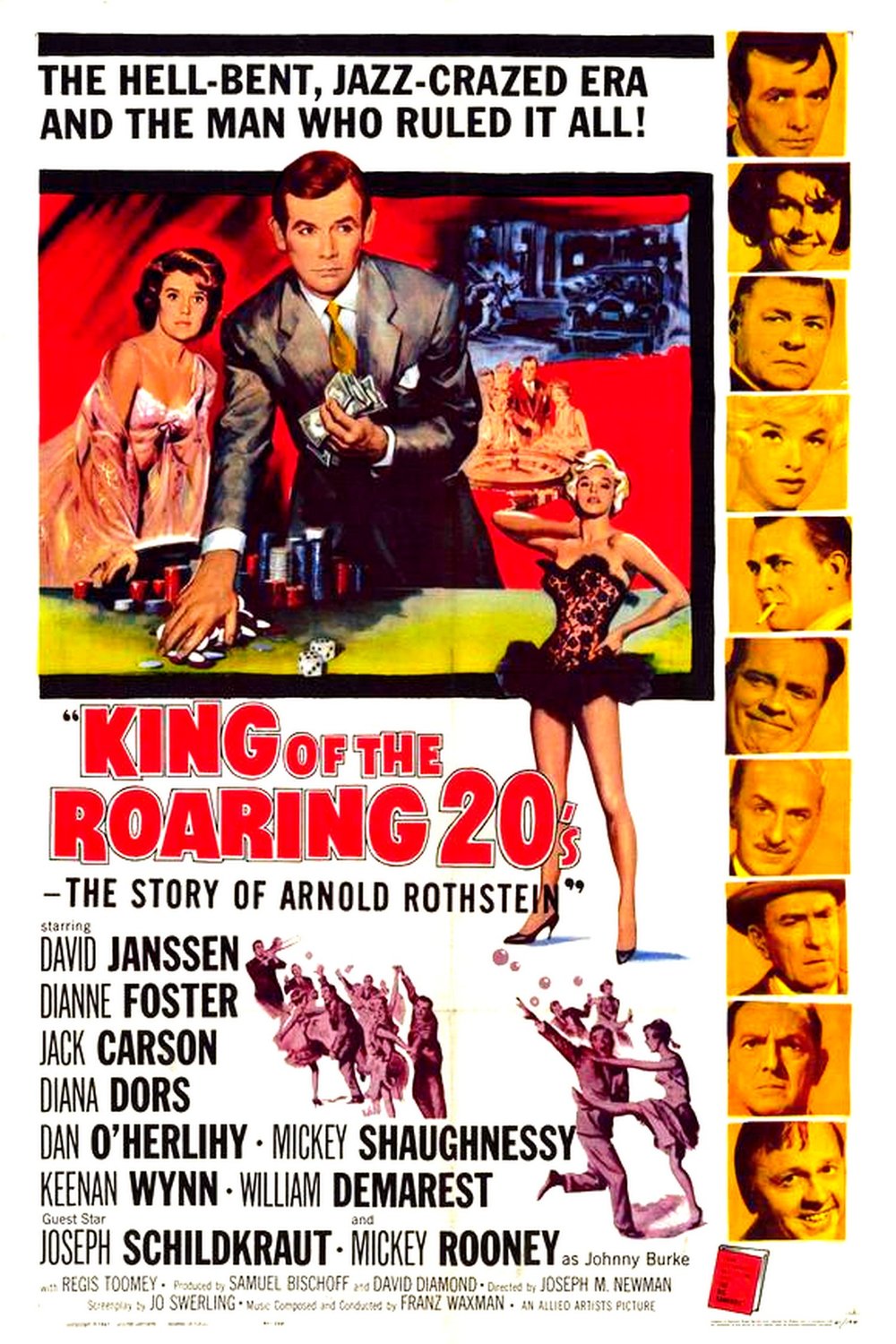 L'affiche du film King of the Roaring 20's