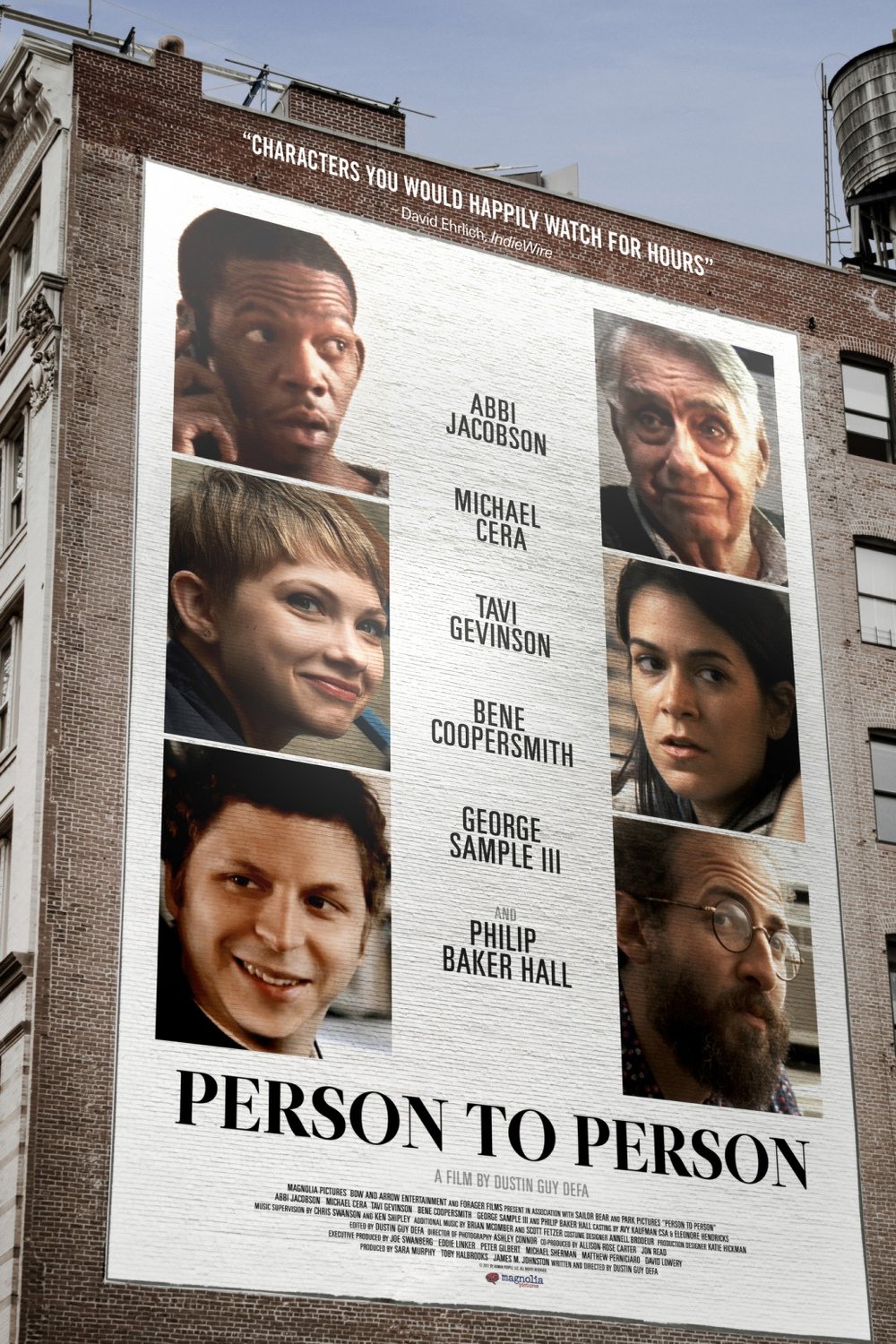 L'affiche du film Person to Person