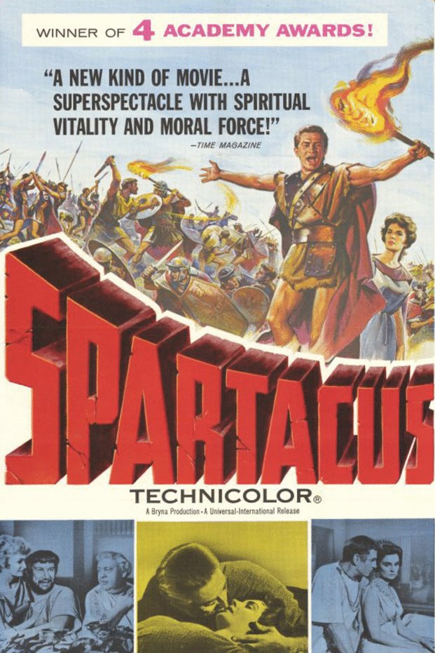 L'affiche du film Spartacus