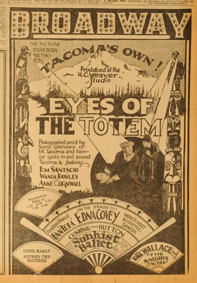 L'affiche du film The Eyes of the Totem