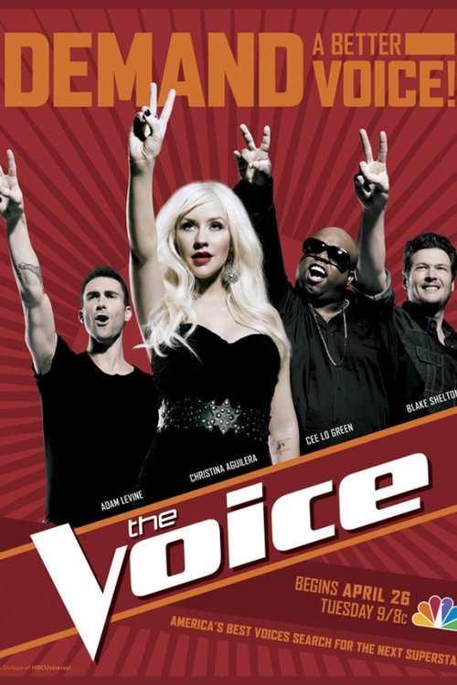 L'affiche du film The Voice