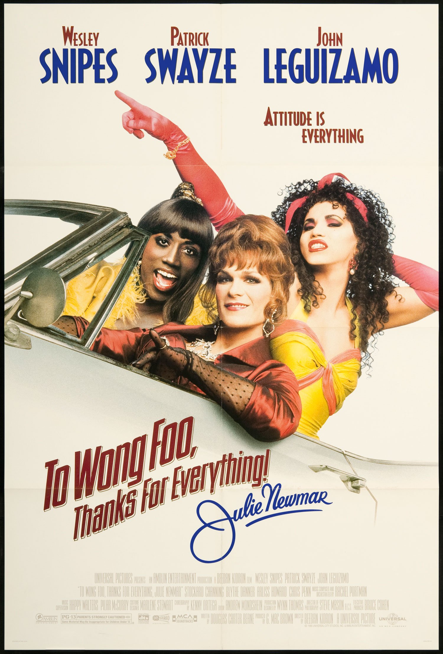 L'affiche du film À Wong Foo, merci pour tout Julie Newmar