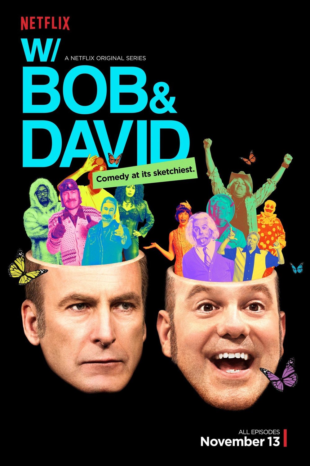 L'affiche du film W/ Bob and David