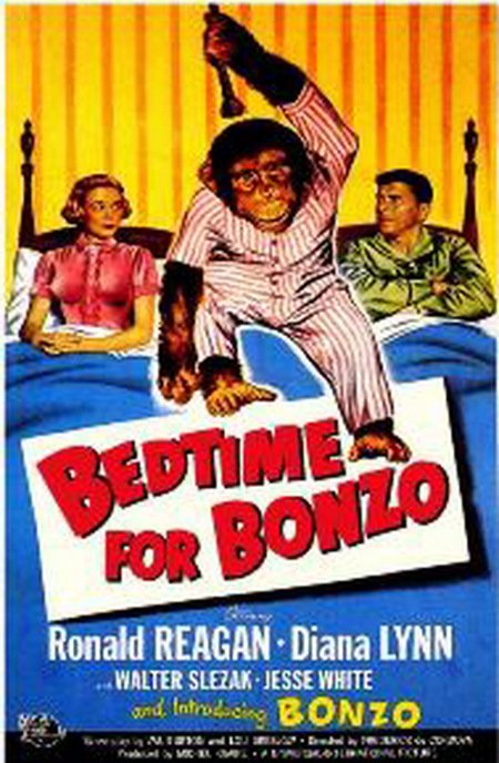 L'affiche du film Bedtime for Bonzo