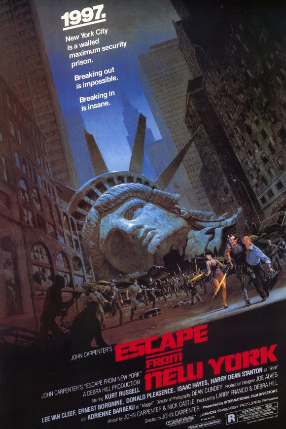 L'affiche du film Escape From New York