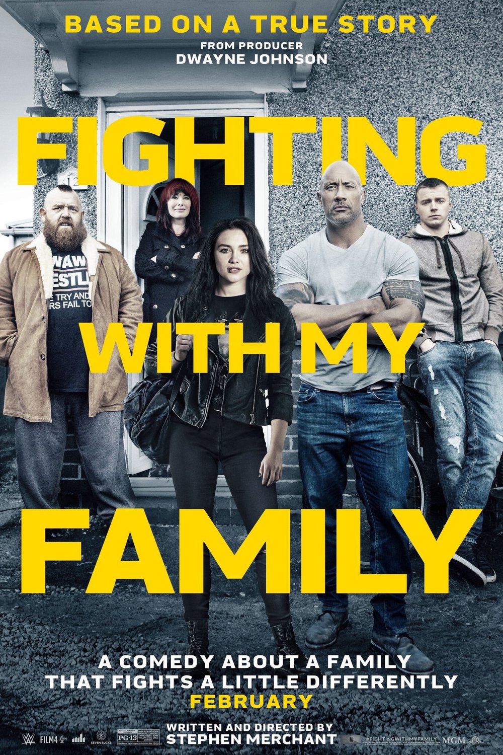 L'affiche du film Fighting with My Family