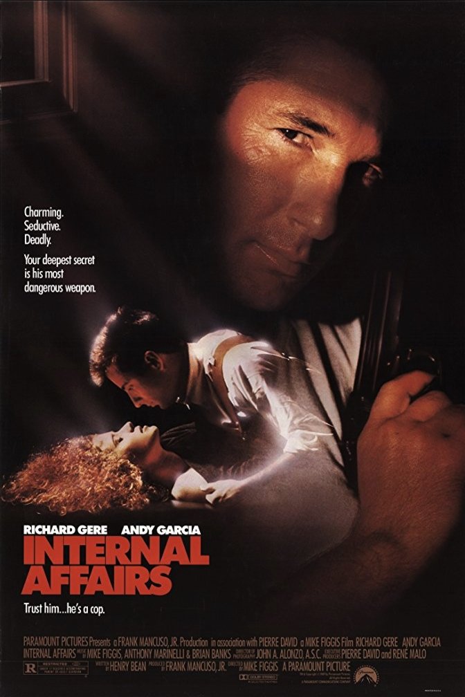 L'affiche du film Internal Affairs