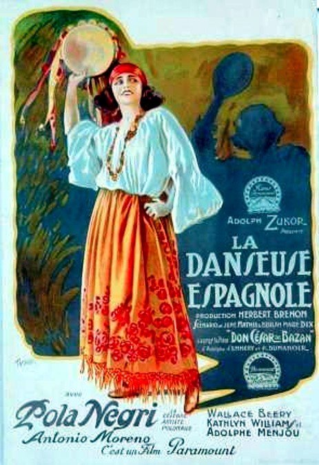 L'affiche du film La Danseuse Espagnole