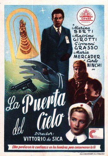 L'affiche originale du film The Gate of Heaven en italien