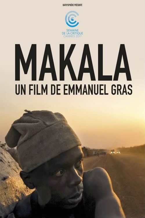 L'affiche originale du film Makala en Swahili
