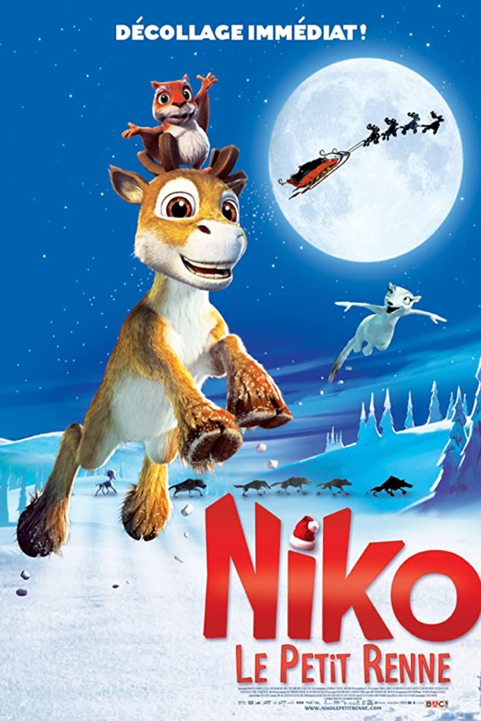 L'affiche du film Niko, le petit renne