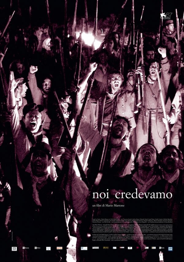 Italian poster of the movie Noi credevamo