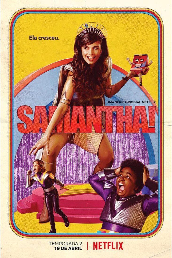 Portuguese poster of the movie Samantha!