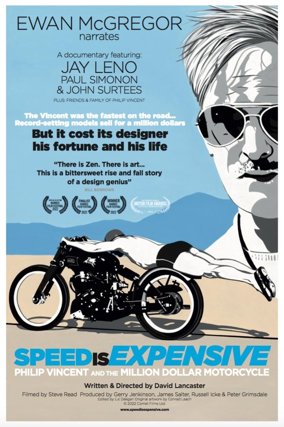 L'affiche du film Speed Is Expensive: Philip Vincent and the Million Dollar Motorcycle