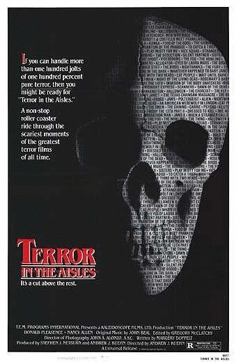 L'affiche du film Terror in the Aisles