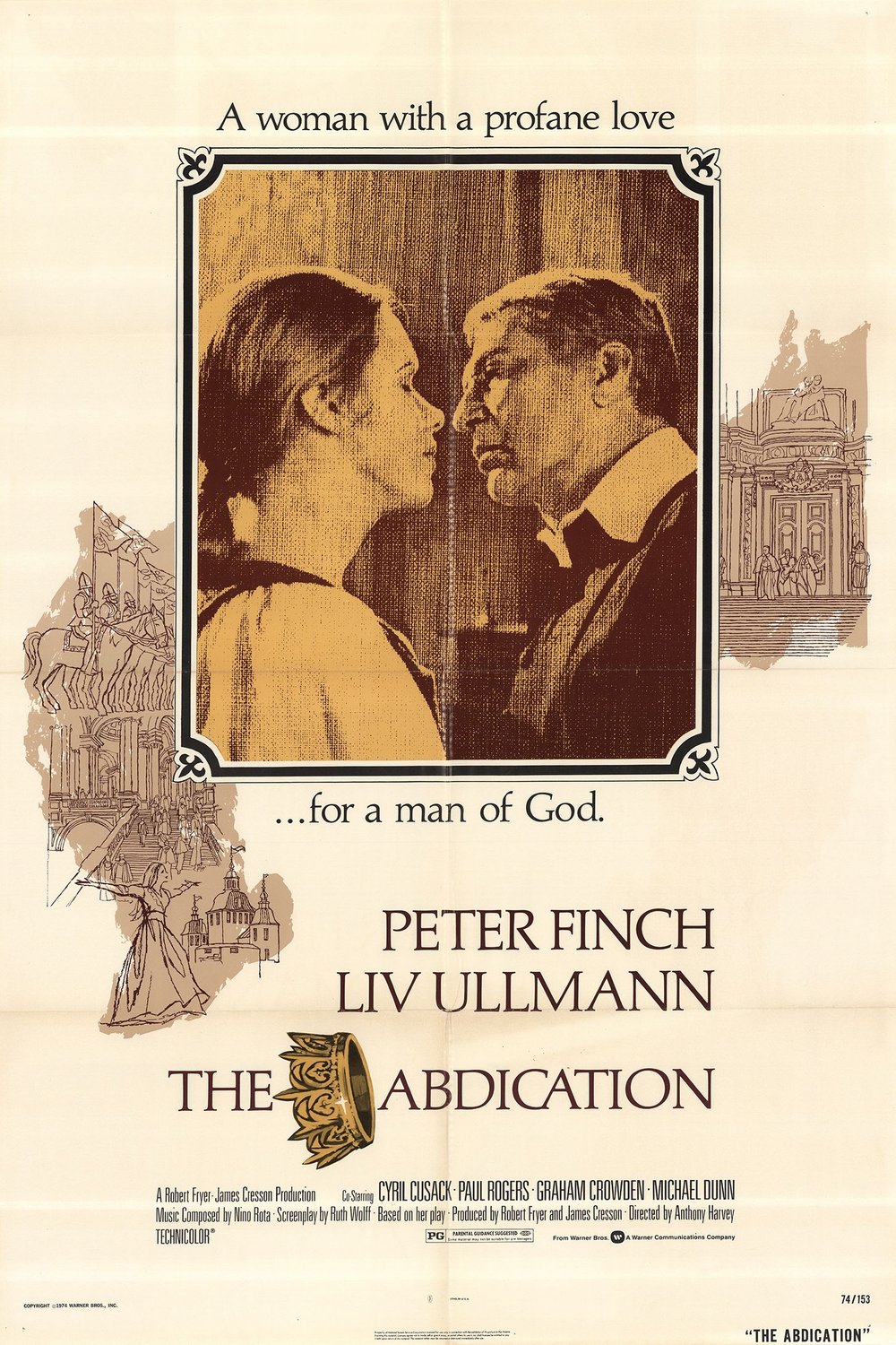L'affiche du film The Abdication