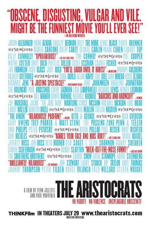 L'affiche du film The Aristocrats