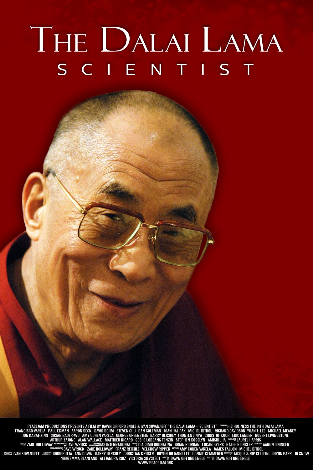 L'affiche du film The Dalai Lama: Scientist