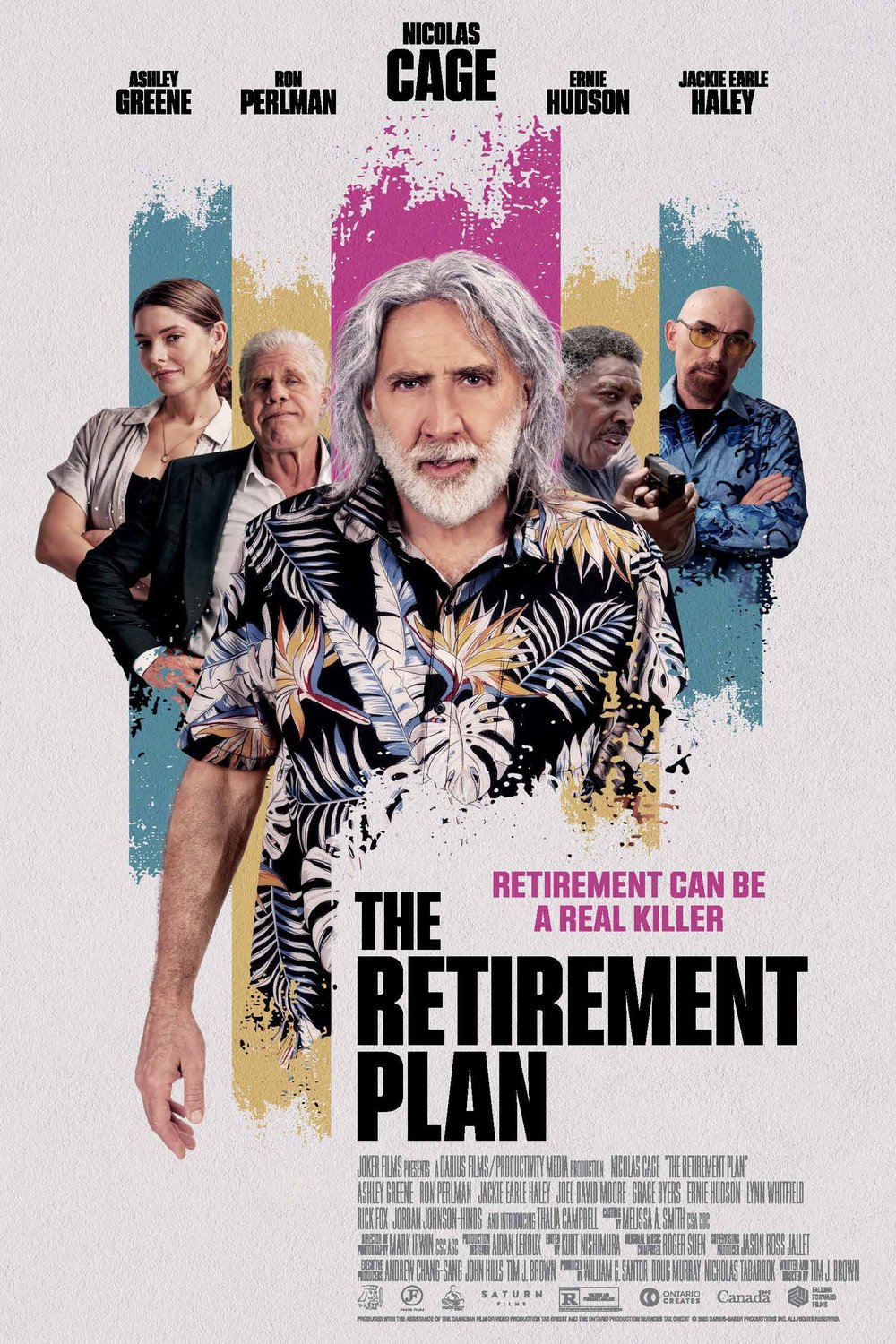 L'affiche du film The Retirement Plan