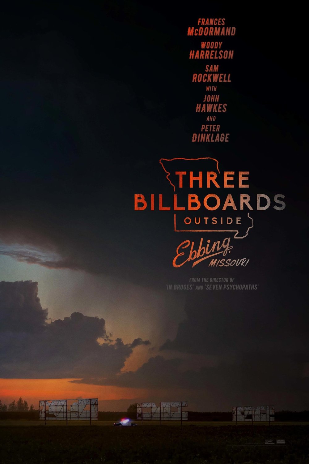 L'affiche du film Three Billboards Outside Ebbing, Missouri