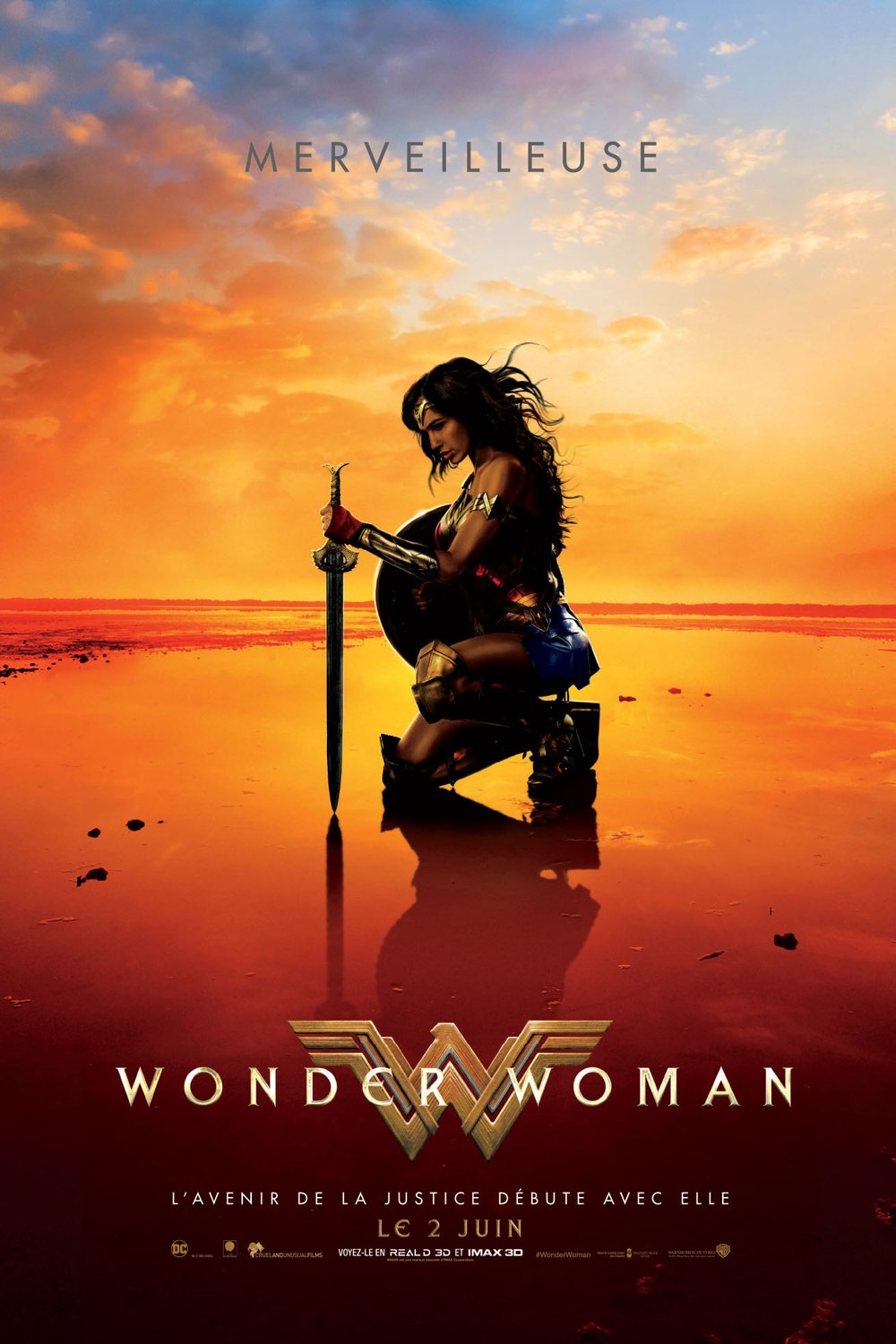 L'affiche du film Wonder Woman